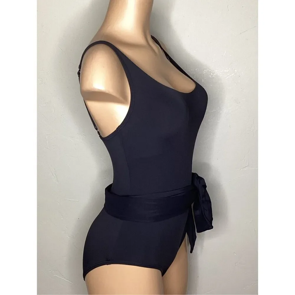 New. Coco Reef black skirted one piece. Size 16 Retails $152 - Picture 6 of 10